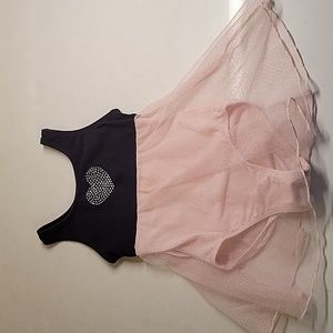 Sparkly Dance Leotard with Skirt